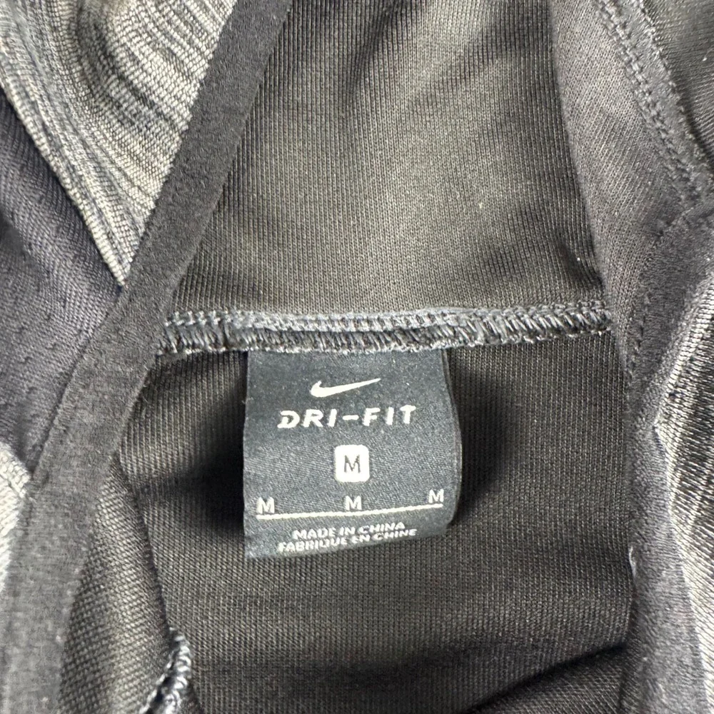 Nike Dri-FIT Mens Training Hoodie Grey Space Dye Heather Pullover M